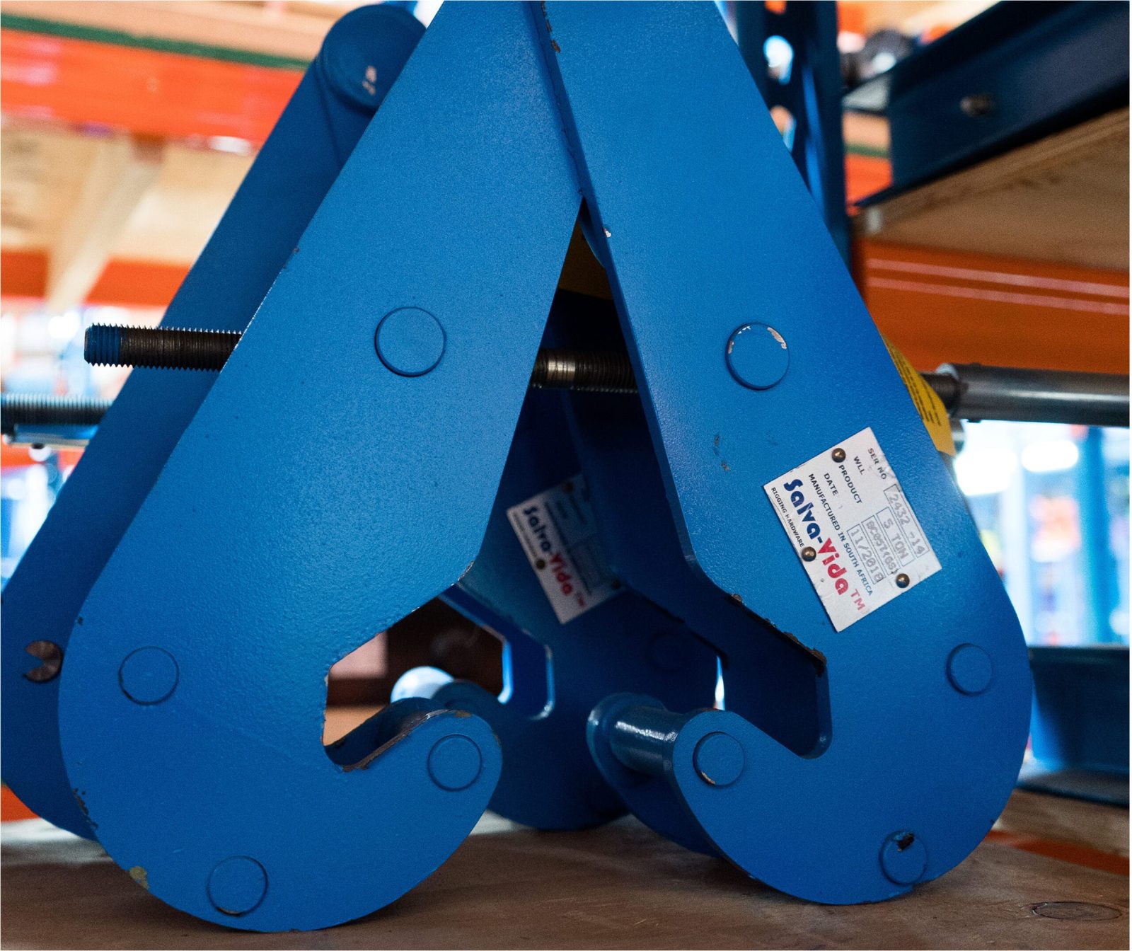 Blue Salva-Vida bespoke lifting equipment